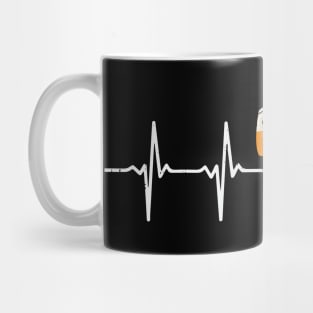 Travel Trailer Heartbeat Caravan Owner Gift Mug